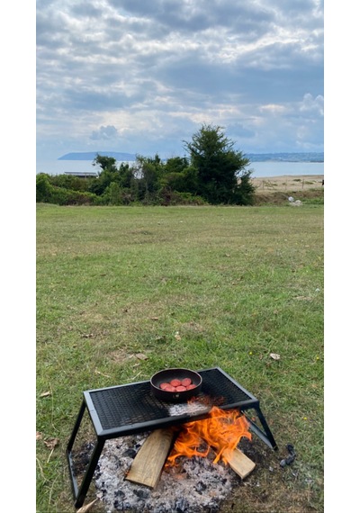 Özel Üretim Katlanır Kamp Izgarası