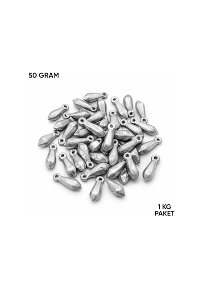 Armut Kurşun - Dip Olta Kurşunu - 50 Gr 1 Kg