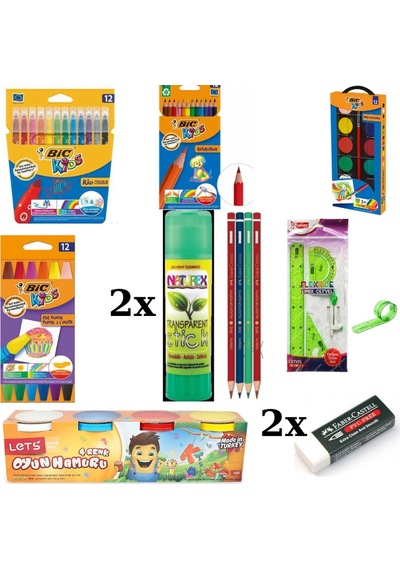 Bic Kırtasiye Temel İhtiyaç Seti % 100