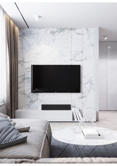Valens Tv Ünitesi Tv Sehpası Alt Modülü Mat Beyaz Soft 240 Cm Md