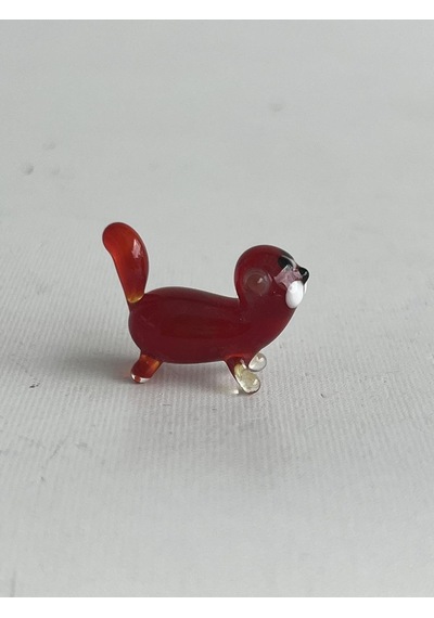 El Yapımı Mini Murano Cam Kedi Biblo A99-02
