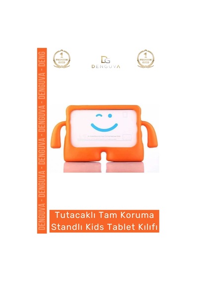 Tablettutucu Apple İpad 7 8 9 Nesil 10 2 Inç Yumuşak Dokulu Tutacaklı Darbe Tam Koruma Standlı Kids Diğer