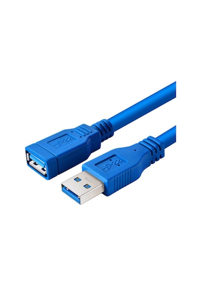 Wozlo USB 3.0 Uzatma Kablosu Erkek Dişi Uzatma HDD Kablo 3 M