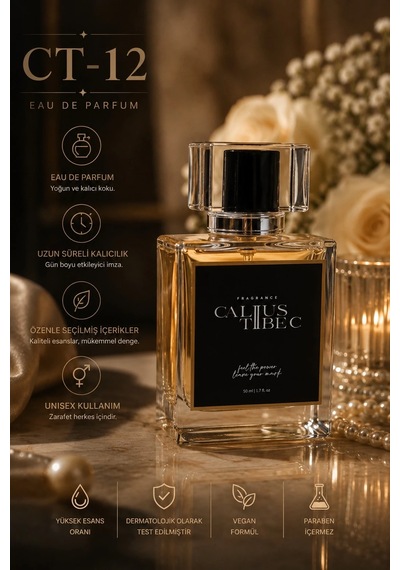 Calius Tibec Ct-12 Kadın Parfüm EDP 50 ML