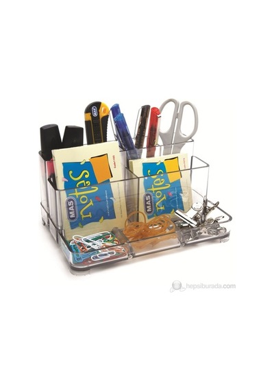 Mas 810 Desk Organizer (seffaf)