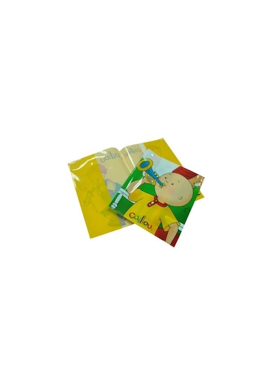Alfa Caillou A4 Defter Kabı Geçmeli 5'li