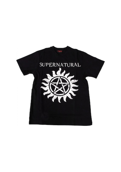 Supernatural No: 2 Tişört Siyah Çok Renkli