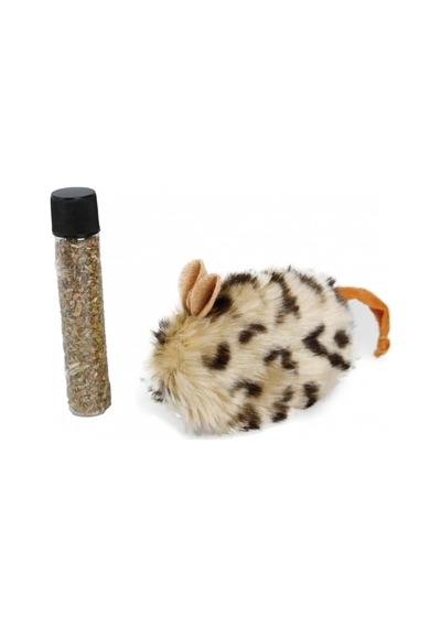Karlie Kedi Otlu Peluş Fare 10x4x4 Cm
