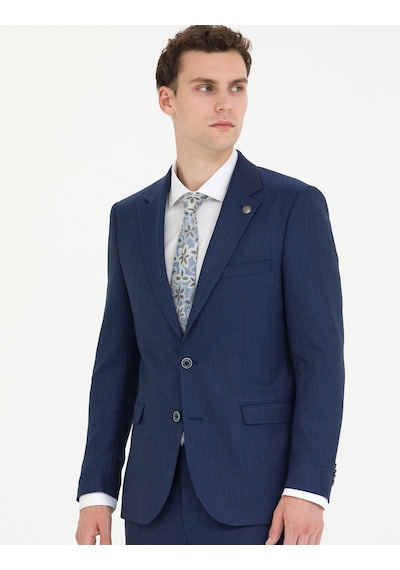 Pierre Cardin Erkek Takım Elbise 50268863-vr059 Açık Lacivert