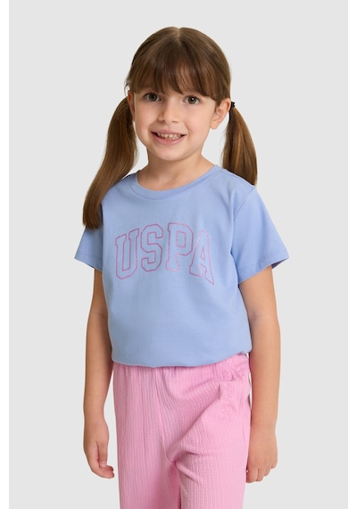 U.s. Polo Assn. Kız Çocuk Lila Tişört Basic 50325631-vr245 Lavanta