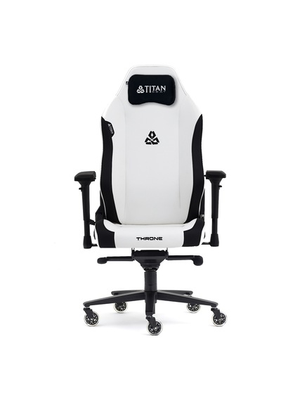 Titanseat Throne Leather White Oyuncu Koltuğu White