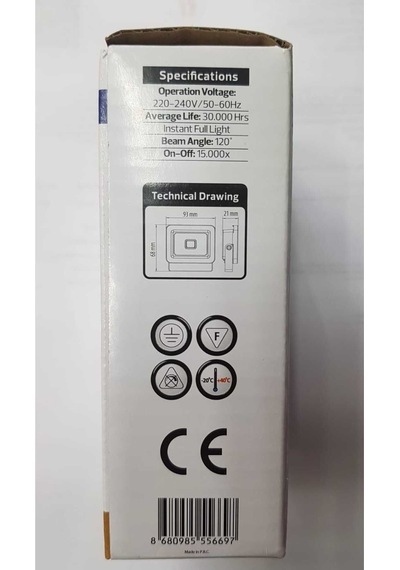 10w Led Projektör Horoz Yeni Pars 10 Beyaz