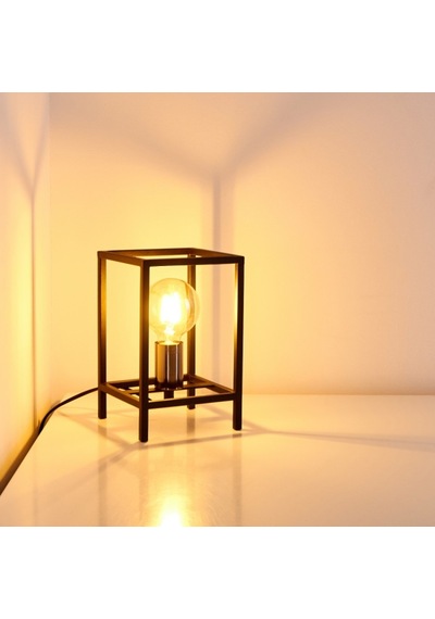 Riolight Modern Küp Metal Abajur 15Cm X 15Cm (538283673)