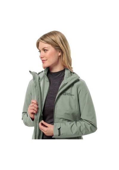 Jack Wolfskin Jack Wolfskın Moonrıse 3ın1 Jkt W Kadın Mint Leaf Outdoor Ceketi 1115621-4137 Yeşil Jack Wolfskin Jack Wolfskın Moonrıse 3ın1 Jkt W Kadın Mint Leaf Outdoor Ceketi 1115621-4137 Yeşil