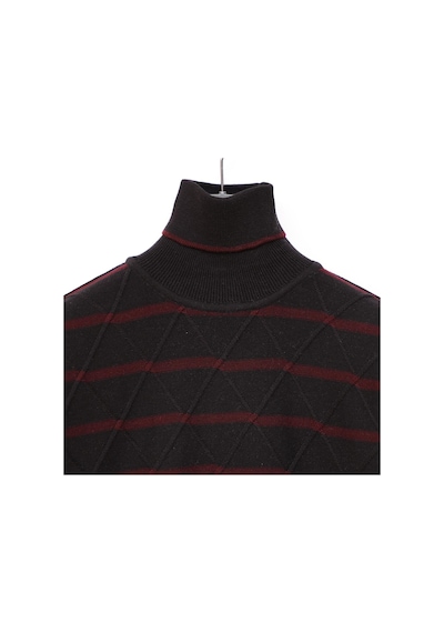 Dio Rise Erkek Şardonsuz Uzun Kol İnce Balıkçı Sweatshirt - 189232 - Siyah Siyah