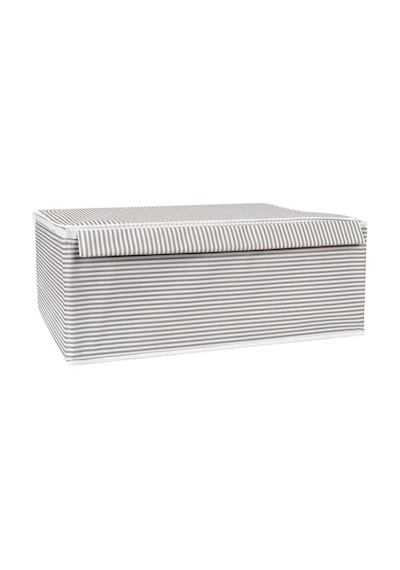 Çok Amaçlı Baza Kutusu ,hurç Gri 50x40x19 Kumaş Gri 50 X 40 Tr Diğer