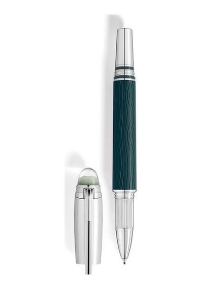 Montblanc Mb132907 Starwalker Polar Yeşil Doué İnce Uçlu Fineliner Kalem Metalik