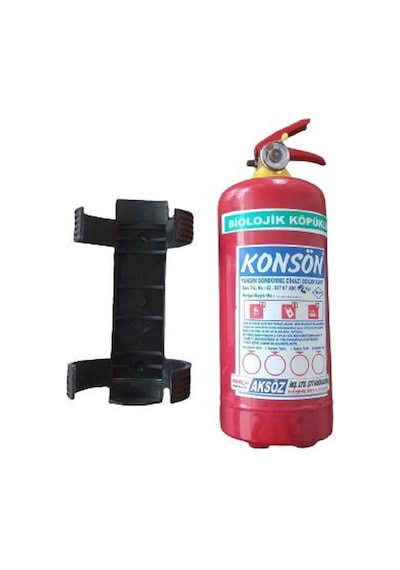 Biolojik Köpüklü Yangın Tüpü Söndürme Cihazı 2 KG