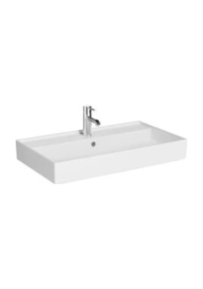 VitrA Archiplan Lavabo 7415b003-0001 Tek Armatür Delikli - Su Taşma Delikli - Beyaz Diğer