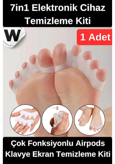 Parmak Ayırıcı Silikon Hallux Valgus Gece Ateli Ortopedik Ayak Parmak Ayırıcı Kemik Düzeltici Makar