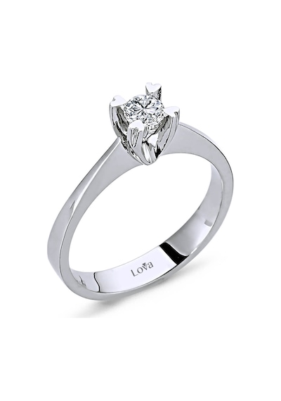 Lova F Renk 0,22 Karat Pırlanta Tektaş Yüzük - 1030082
