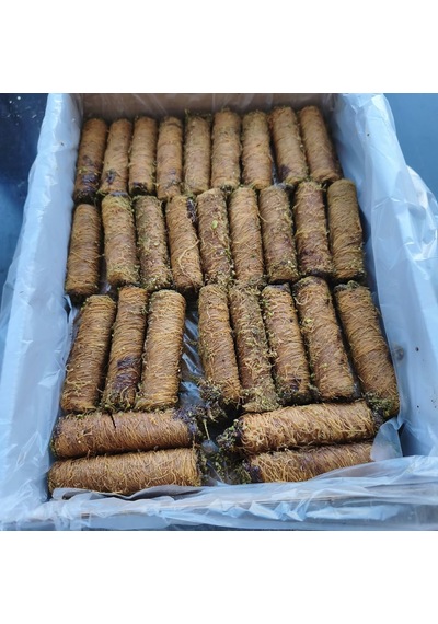 Toptan Kadayıflı Rulo Sarma Çikolatalı 8 Kg
