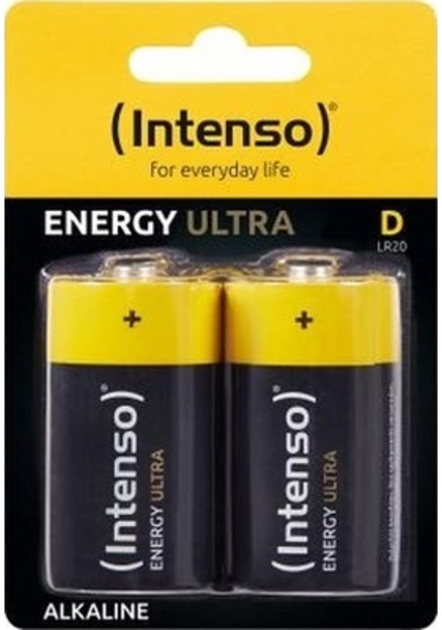 Intenso Energy Ultra Lr20 Alkalin Büyük Boy D Pil 2'li