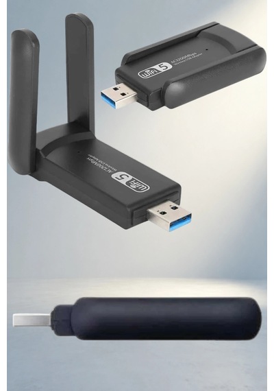 Kablosuz Wifi Alıcı Usb 3.0 Adaptör 5ghz Uyumlu