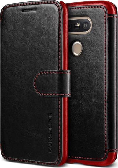 Verus G5 İle Uyumlu Case Dandy Layered Series Kılıf Black Wine