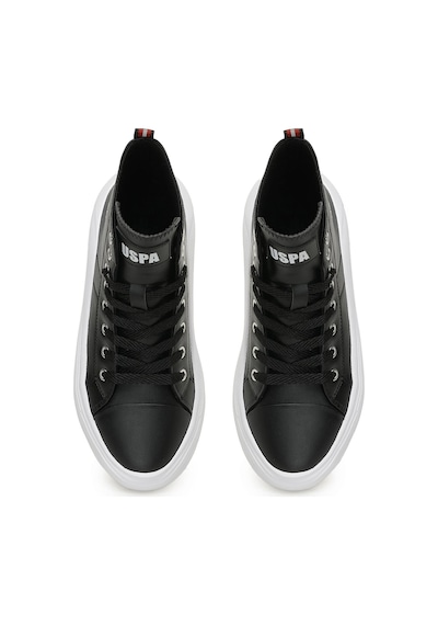 U.S. Polo Assn. CLEMENTINE PU 3PR Kadın  Siyah Sneaker
