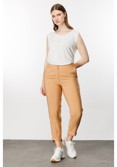 Ekol Kadın Pantolon 24ekl01688 Camel