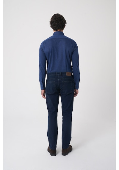 Bisse Erkek 5 Cepli Yıkamalı Jean Denim Pantolon Koyu Lacivert Pnj25k25202 40 K.Lacivert