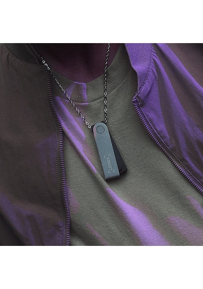 Ledger Nano S Plus Type-C 64 GB Kripto Cüzdan Mor