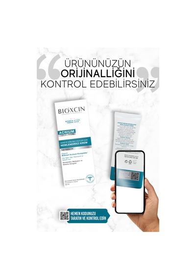 Bioxcin Acnium Sebum Dengeleyici Nemlendirici Krem 50 Ml + Bioxcin Acnium Yüz Yıkama Jeli Sebium Dengeleyici 500 Ml