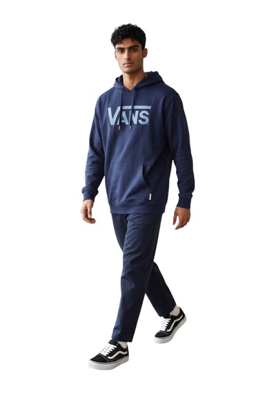 Classıc Vans Po-b Erkek Mavi Sweatshirt - Vn0a7y3x