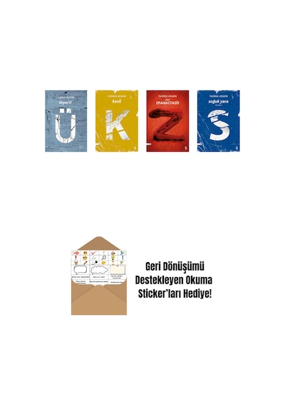 Tuğrul Keskin 4 Kitap Set + Okuma Sticker'ları