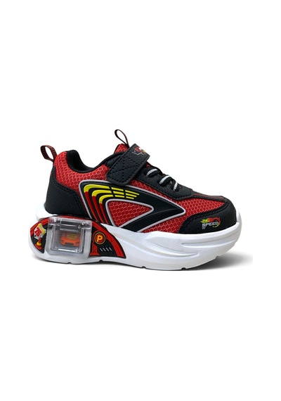 Pepino 2440 Erkek Çocuk Car Garage Sneaker Kırmızı