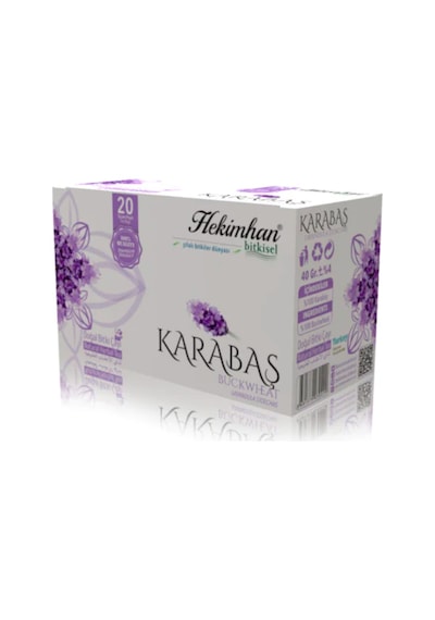 Hekimhan Bitkisel Karabaş Doğal Bitki Süzen Poşet Çay 20 x 2 G