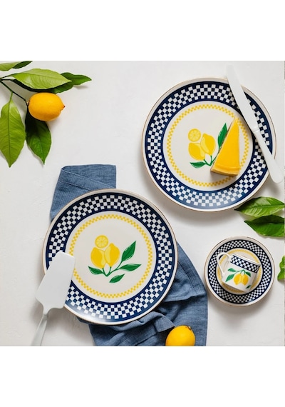 Porser Blue Zest Chic 6 Parça Servis Seti