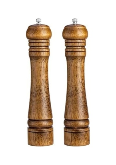 Doğal Ahşap Gövdeli Öğütücü, 27 Cm Açık Ahşap