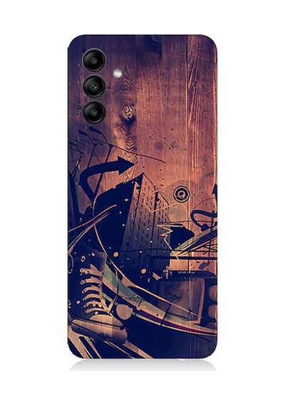 Samsung Galaxy A15 Uyumlu Karanlık Tiyatro Desenli Silikon Kılıf