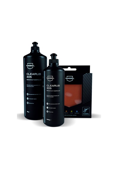 Clearub 305 Araç Orta Çizik Giderici Pasta Cila-1 Kg-boya Koruma Parlatma Wax, Detailing, Güçlü Çizik Alıcı Araç Pasta Cila, Boya Koruyucu Ve Parlatıcı Oto Polisaj