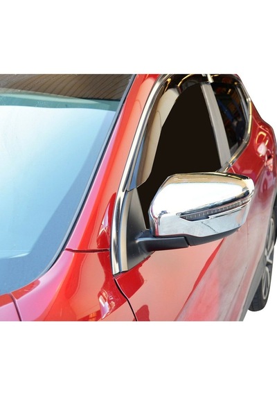 Nissan Qashqai Krom Ayna Kapağı 2 Parça Abs 2014-2020 Arası