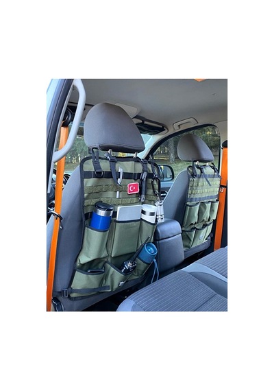 Koltuk Arkası Taktikal Tip Araç İç Organizer Otomobil,pickup,off