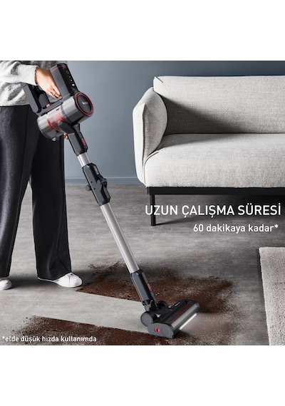 Tefal TY6T88TR X-Force Flex 8.60 Max Animal Care Kablosuz Dikey Süpürge