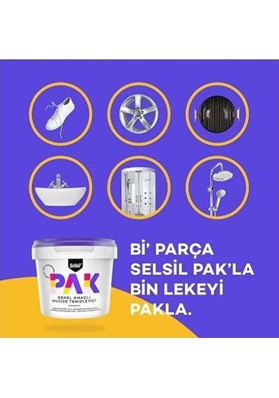 Selsil Pak 12 Adet Koli Mucizevi Temizleyici 12 Adet