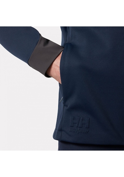 Tech Hooded Midlayer Jacket - Navy - L Lacivert