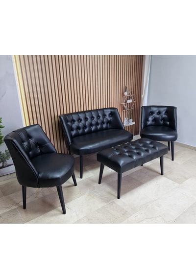 Azra Mobilya Deri Çay Seti Koltuk Takımı+puf Oturma Grubu Cafe Mobilya Ofis-büro Mobilya Balkon Mobilya Siyah Azra Mobilya Deri Çay Seti Koltuk Takımı+puf Oturma Grubu Cafe Mobilya Ofis-büro Mobilya Balkon Mobilya Siyah