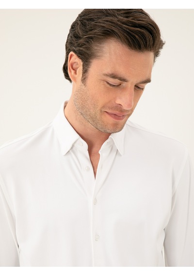 Cacharel Beyaz Slim Fit Gömlek 15841036