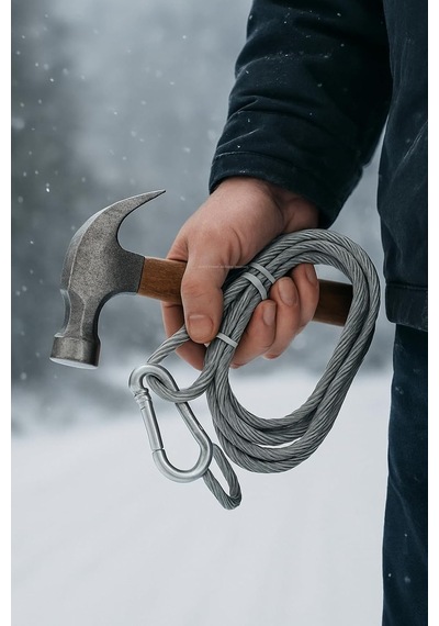 Çelik Çekme Halatı, 3,5 Metre, 6 8 Mm Kalınlık, İzoleli, Dayanıklı Araç Kurtarma Halatı, Oto Yük Çekme Halatı, Güvenli Ve Uzun Ömürlü Kullanım